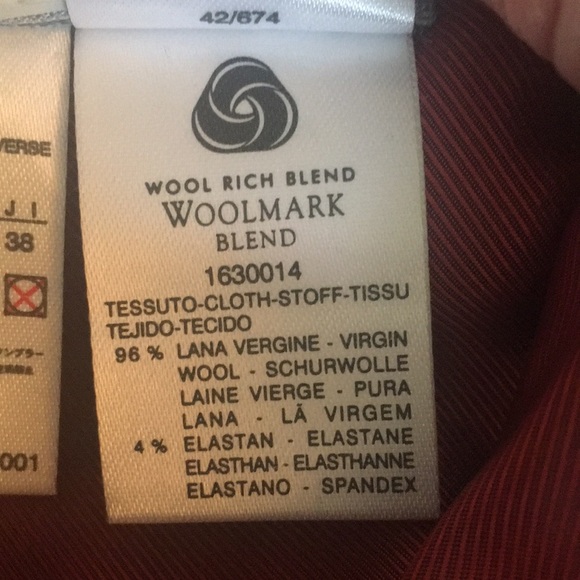 SOLD Max Mara Vintage 80s High Waist with Paperbag Detail and Belt Wool Skirt - Picture 6 of 8